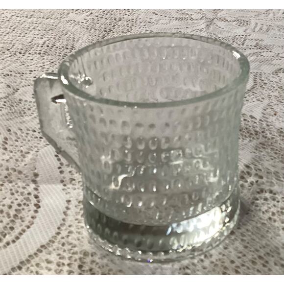 Iittala OIVA TOIKKA Kastehelmi Vintage Cups Clear Set of 4 - Picture 7 of 8